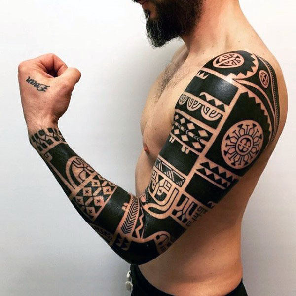 Tatuajes Para Hombres Tribales Brazo Worldwide Tattoo Piercing Blog