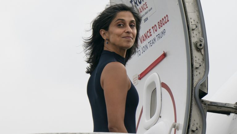 The Athletic Footwear That Spoiled Usha Vance's White House Ensemble