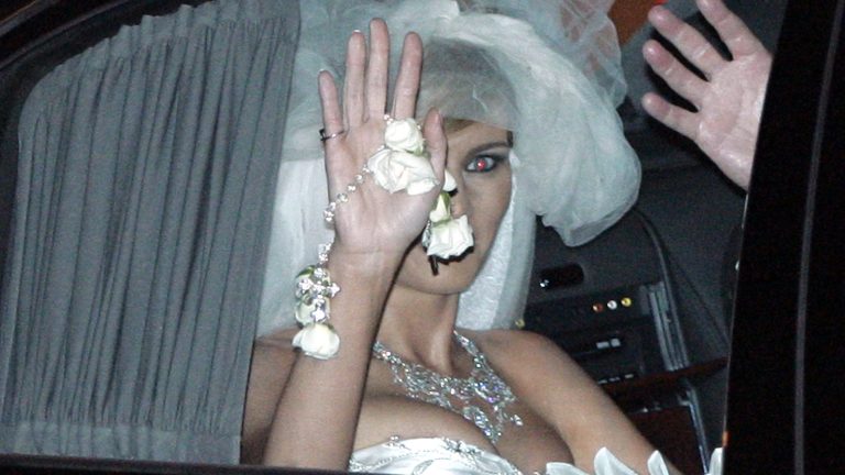 The Most Questionable Fashion Choices at Melania and Donald Trump's 2005 Wedding