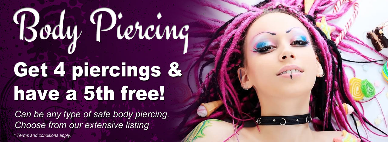 Body Piercing Loyalty Offer