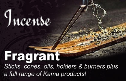 Incense, Oils, Burners, Holders & Kama Products